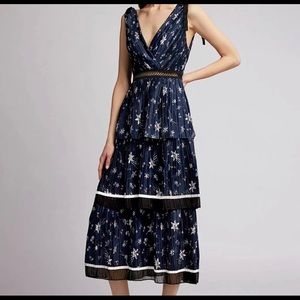 Self Portrait Shooting Star Dress